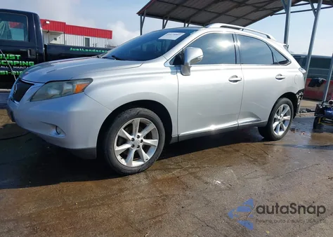 2011 Lexus Rx 350 z USA, uszkodzony, nr VIN 2T2BK1BA1BC081187